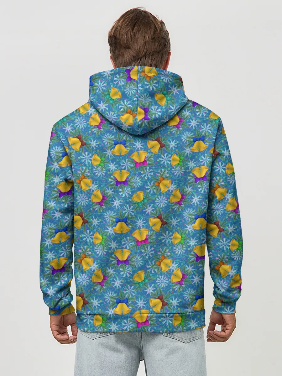 Худи мужской база хлопок / Праздничные Колокольчики