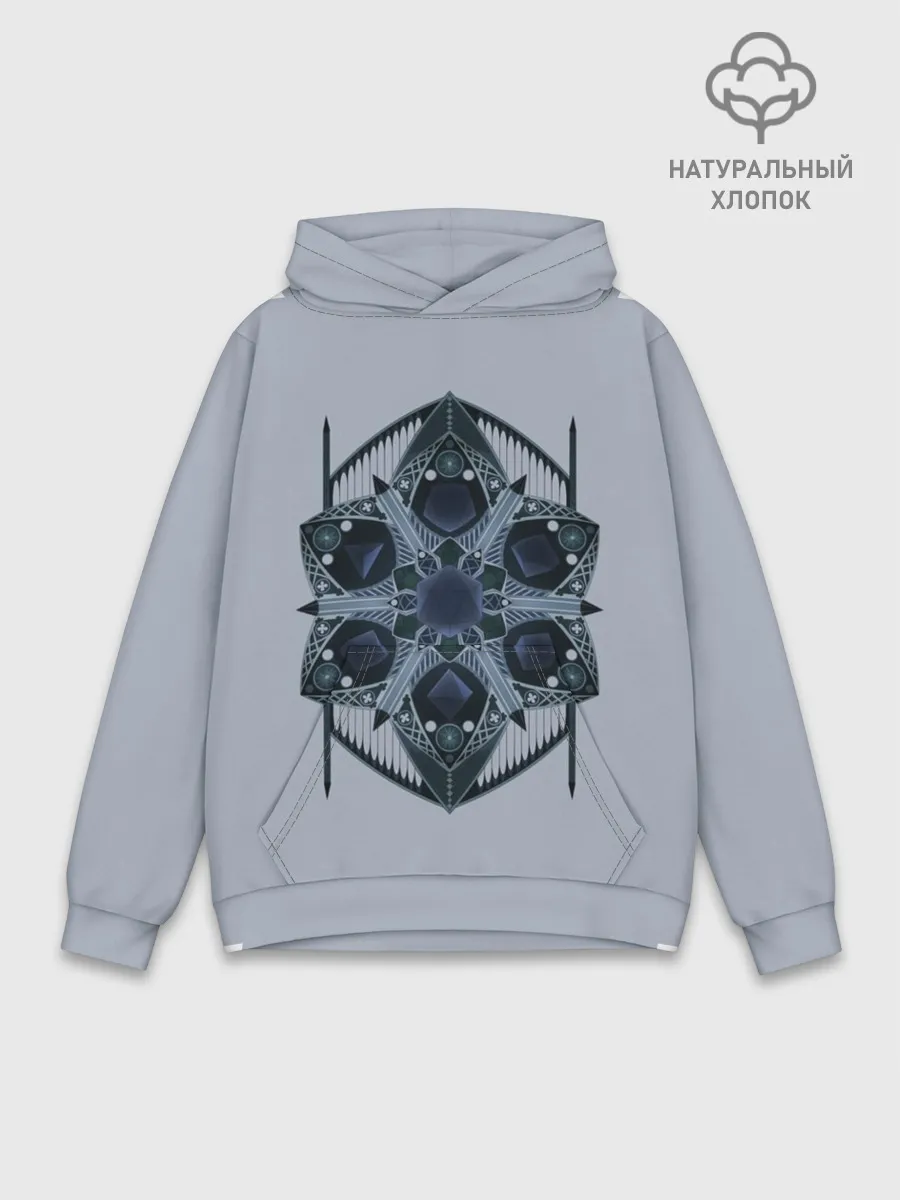 Худи мужской база хлопок / ДнД Готика FULL