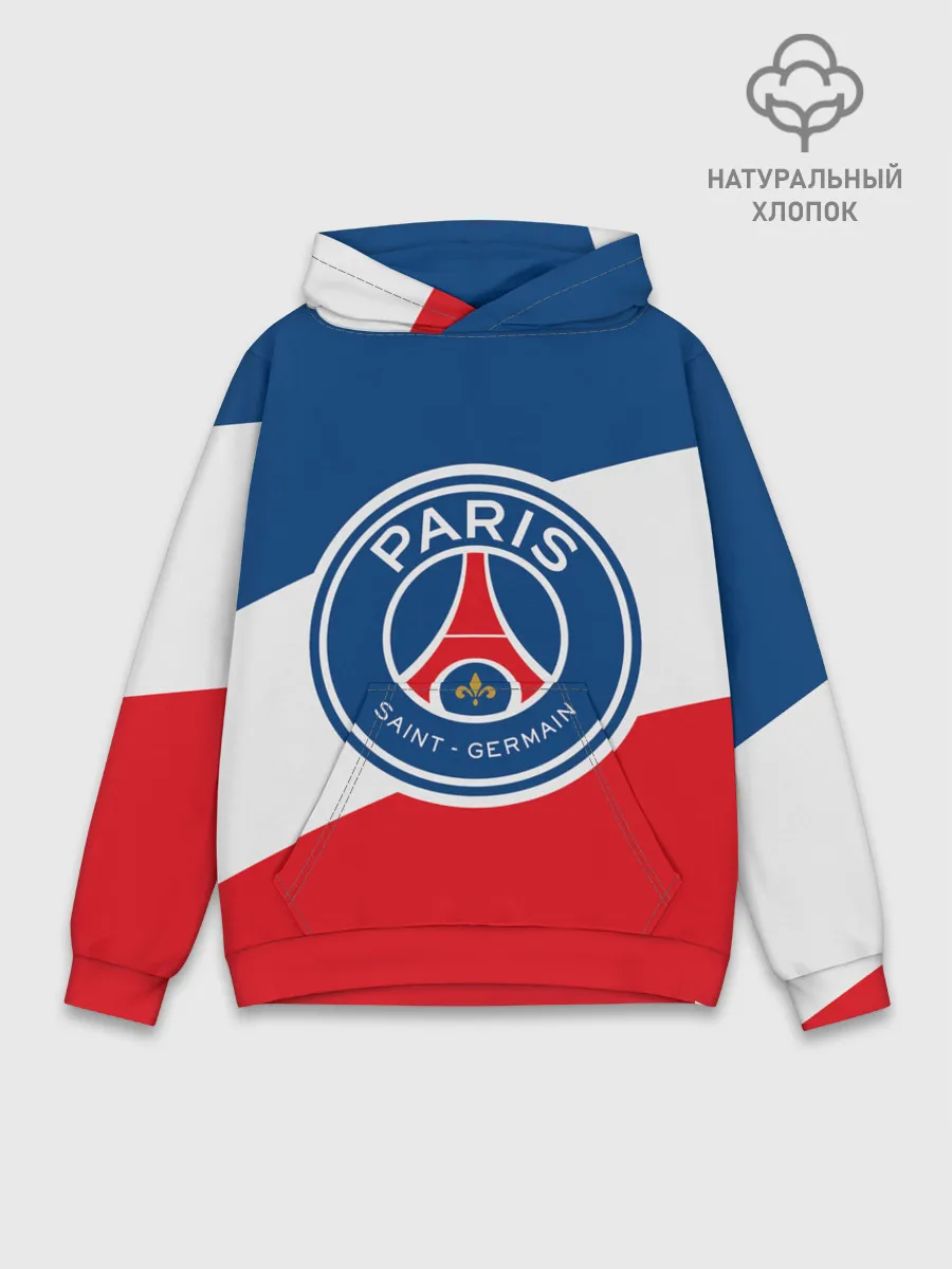 Худи мужской база хлопок / Paris Saint-Germain FC