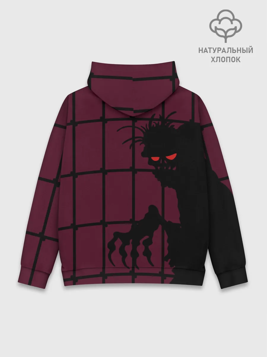 Худи мужской база хлопок / Нечисть за железной решеткой