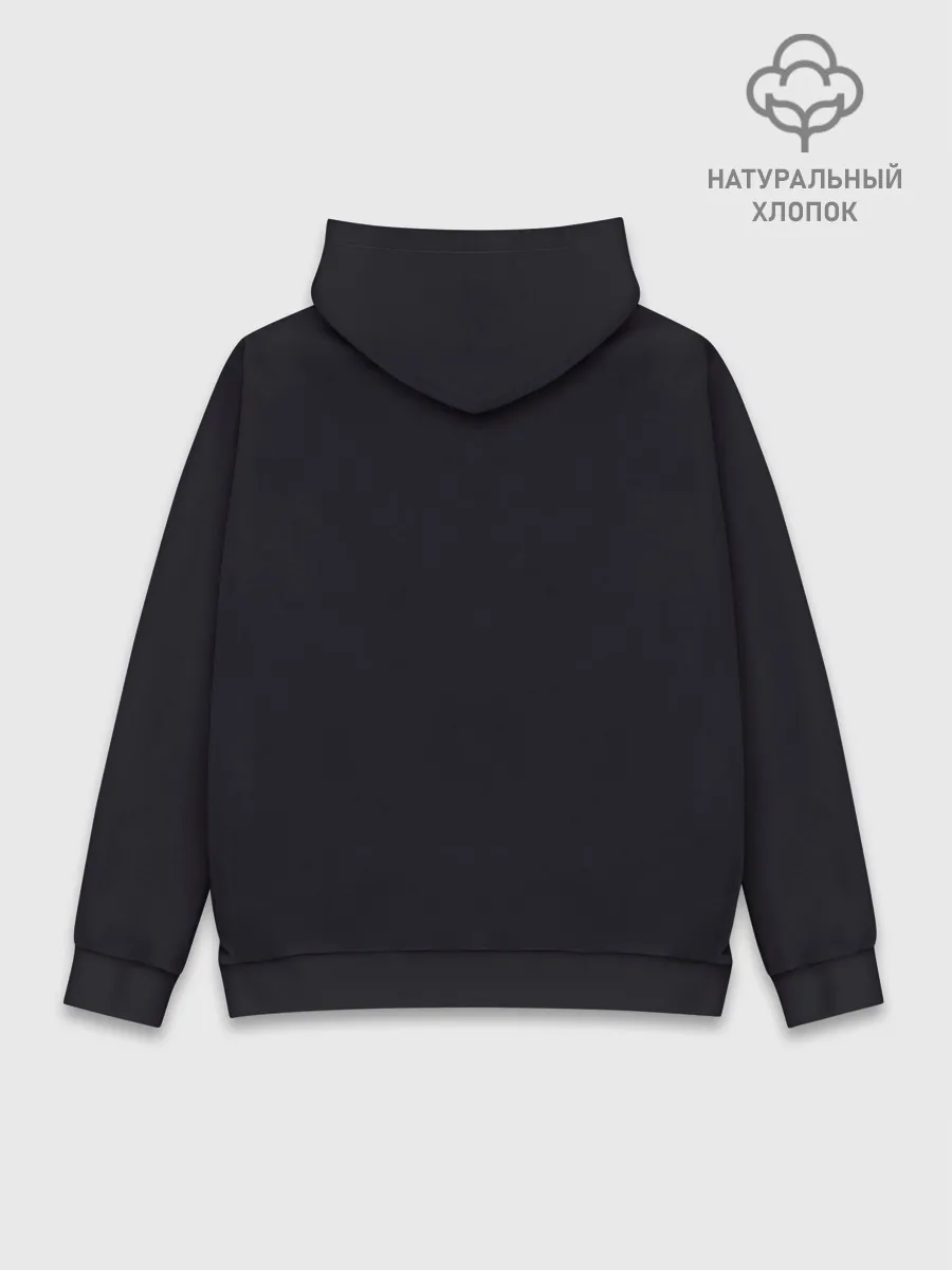 Худи мужской база хлопок / Dark Defender Dexter Декстер