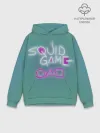 Худи мужской база хлопок / Squid game a
