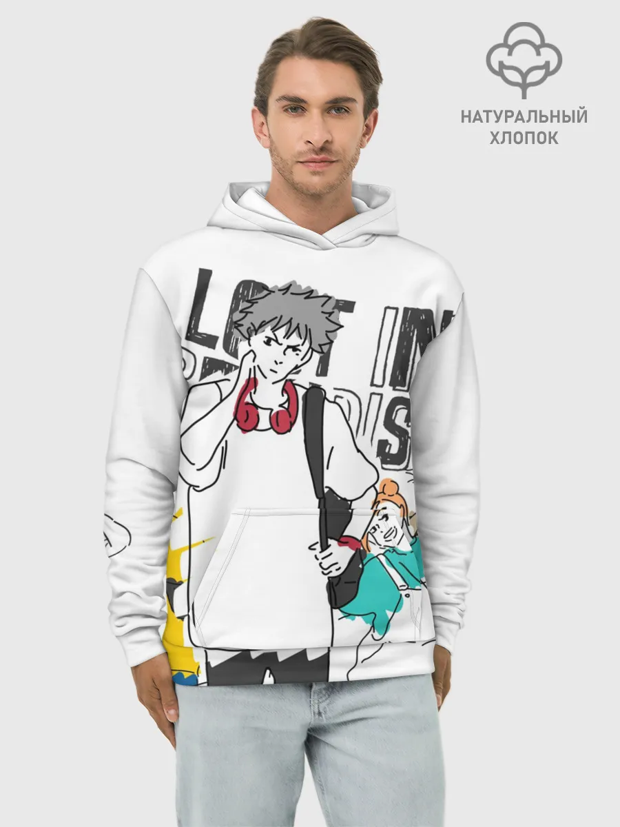 Худи мужской база хлопок / Мегуми - Jujutsu Kaisen