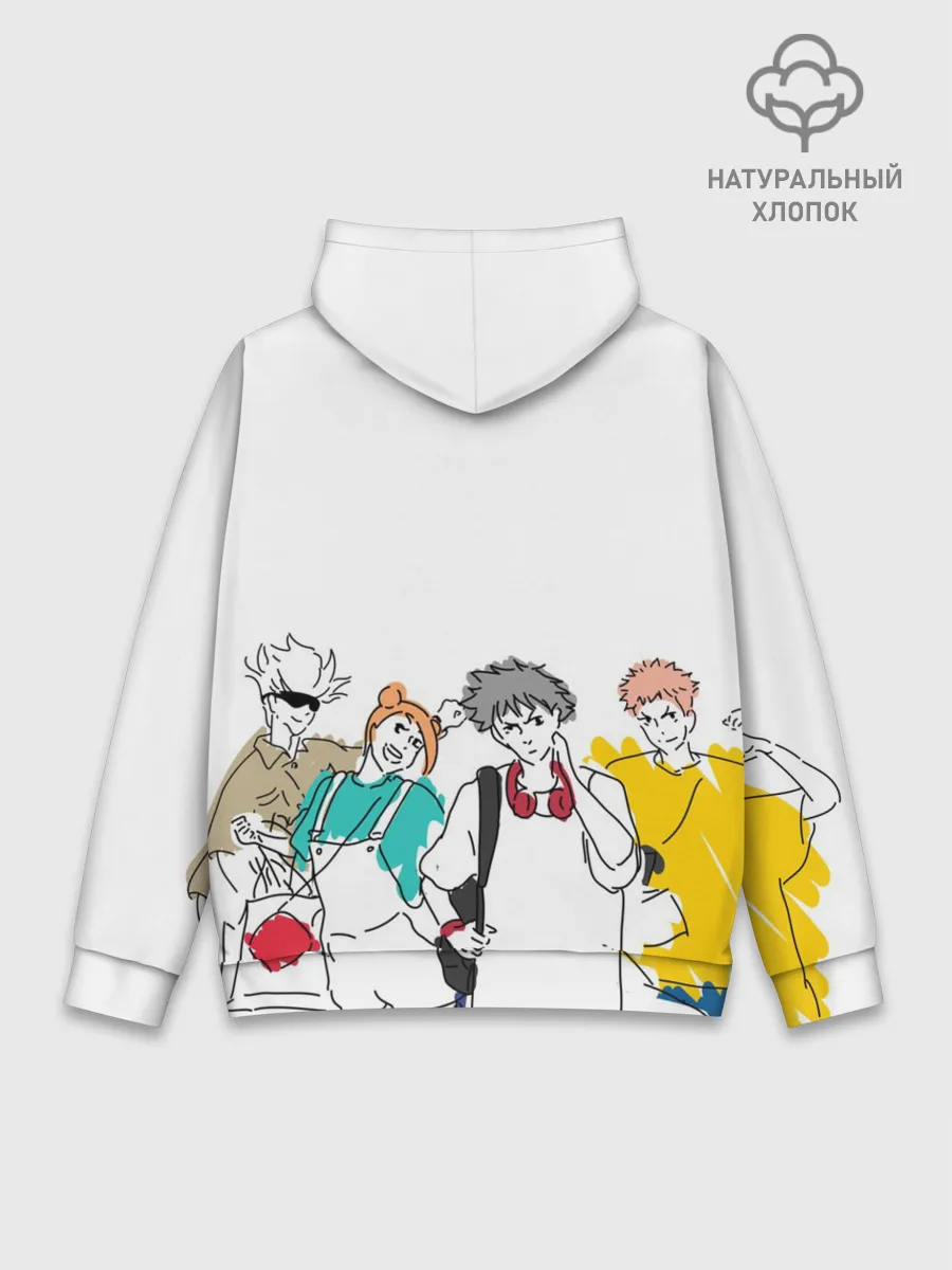 Худи мужской база хлопок / Мегуми - Jujutsu Kaisen