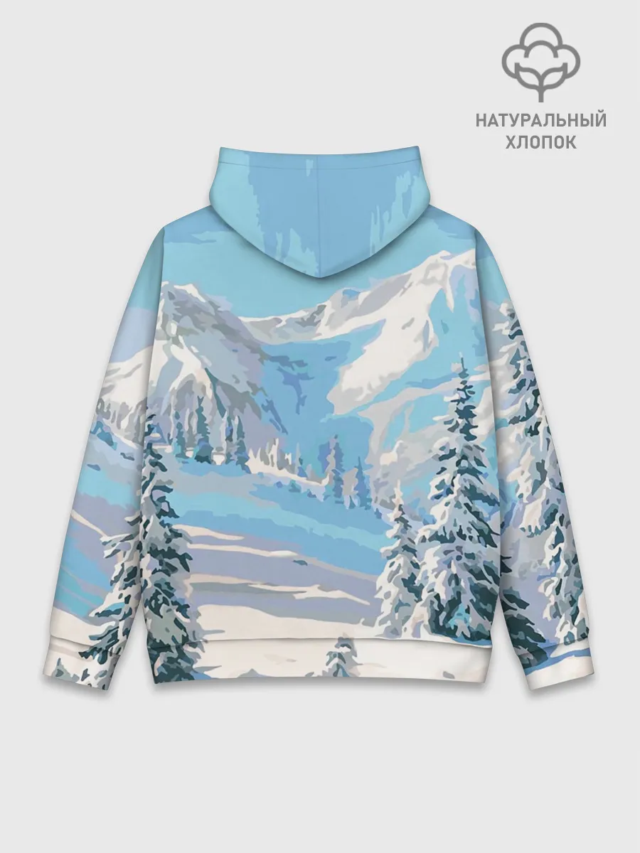 Худи мужской база хлопок / Весемир, Ведьмак