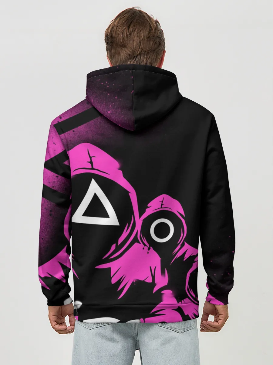 Худи мужской база хлопок / Игра в кальмара