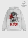Худи мужской база хлопок / Dexter Правосудие Декстера