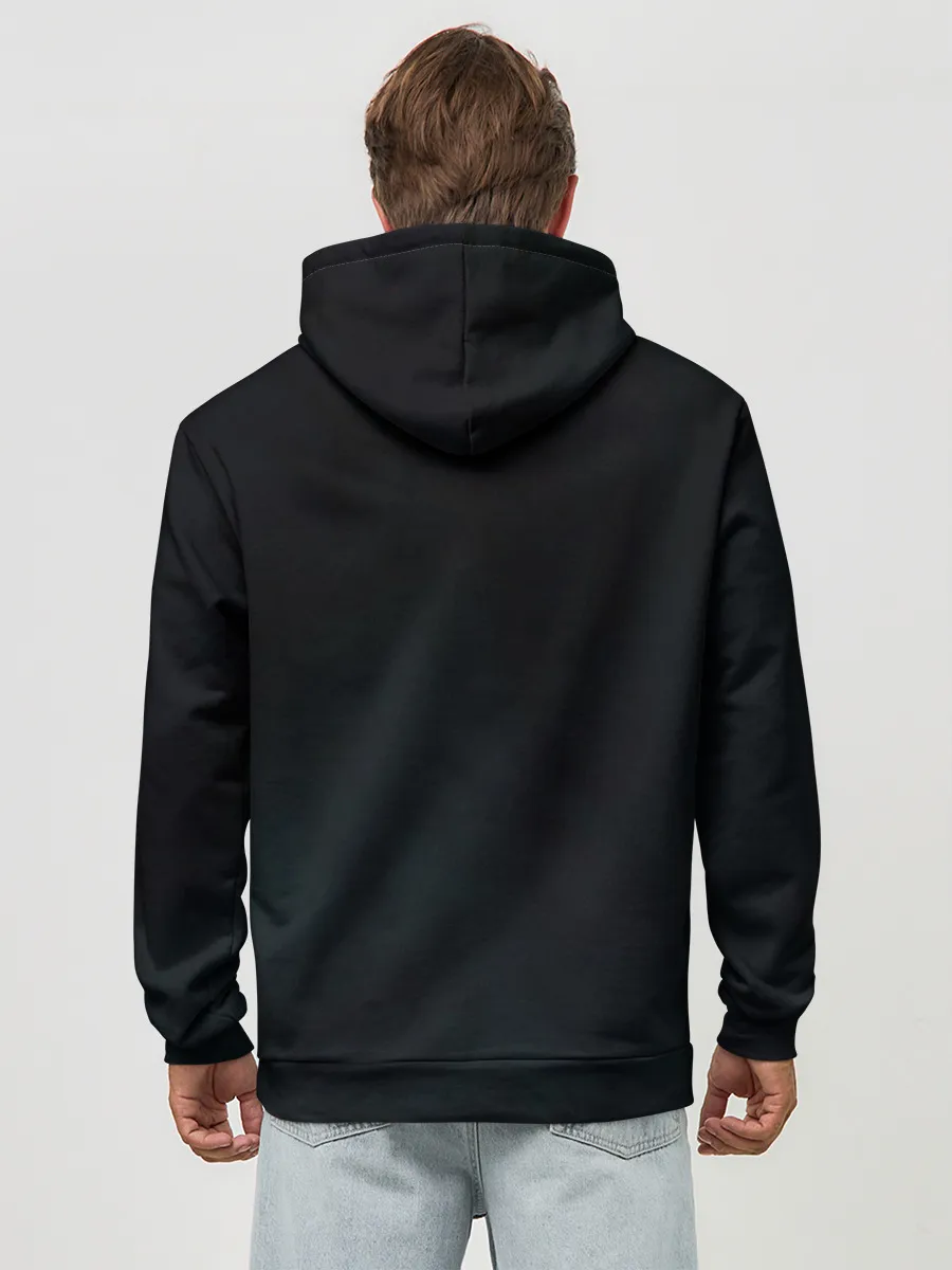 Худи мужской база хлопок / Беспощадный Кальмар