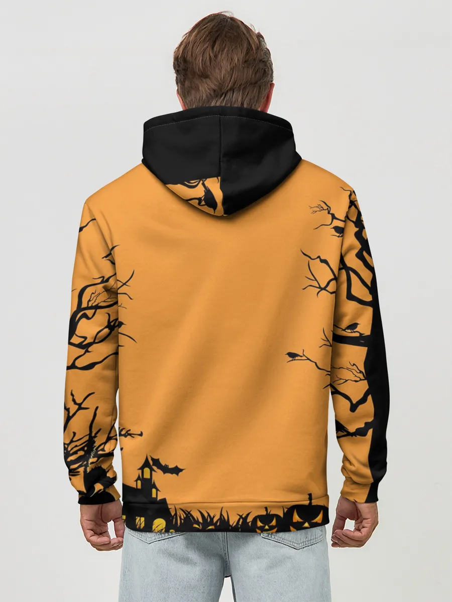 Худи мужской база хлопок / Halloween Freddy Blood