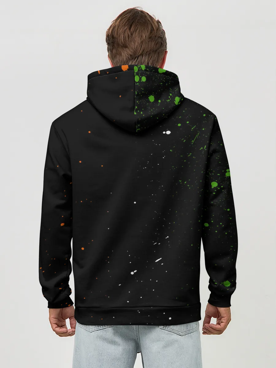 Худи мужской база хлопок / Ирландский орел Конор МакГрегор