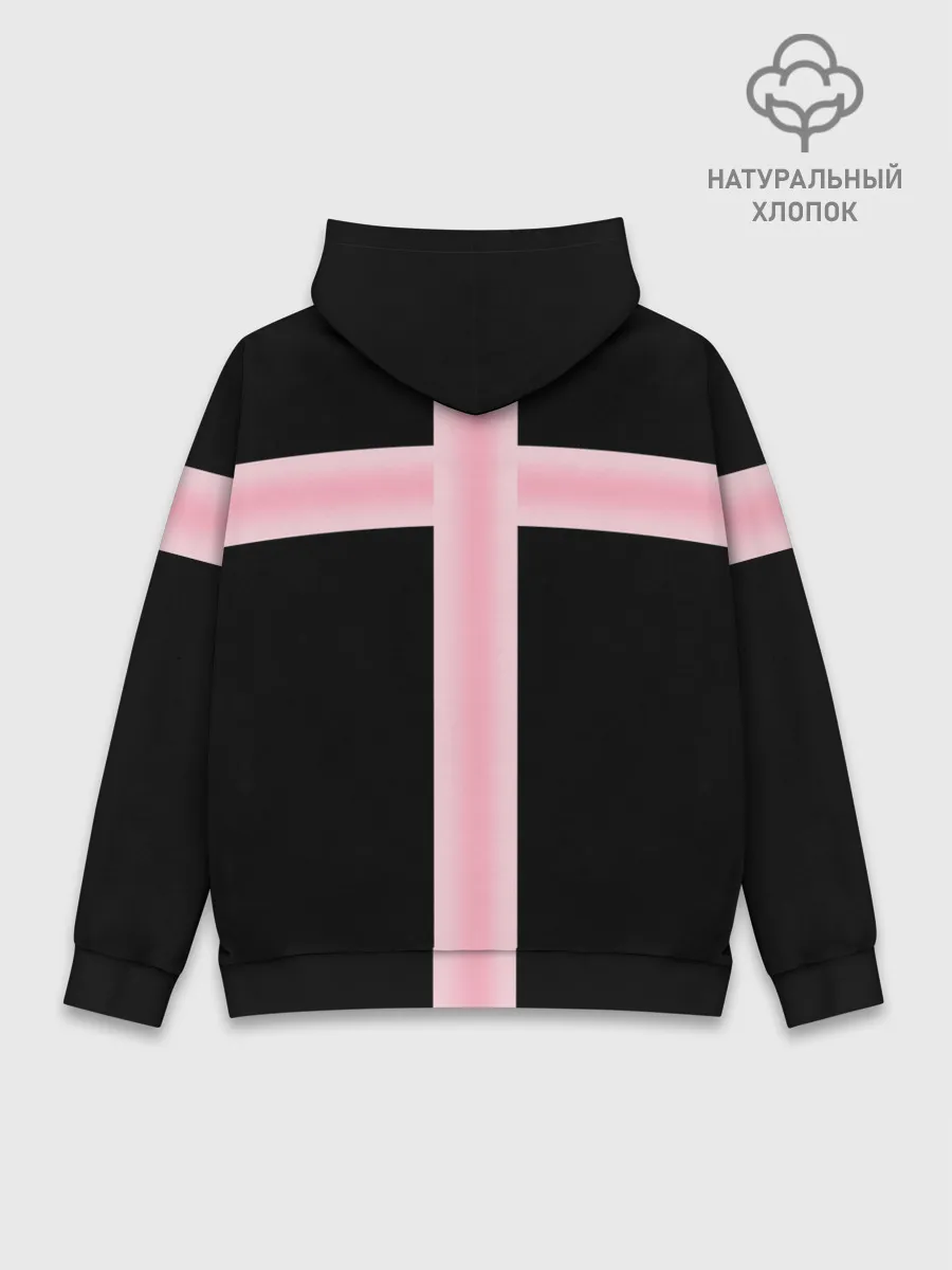 Худи мужской база хлопок / ИГРА В КАЛЬМАРА, ДИЗАЙН ГРОБА