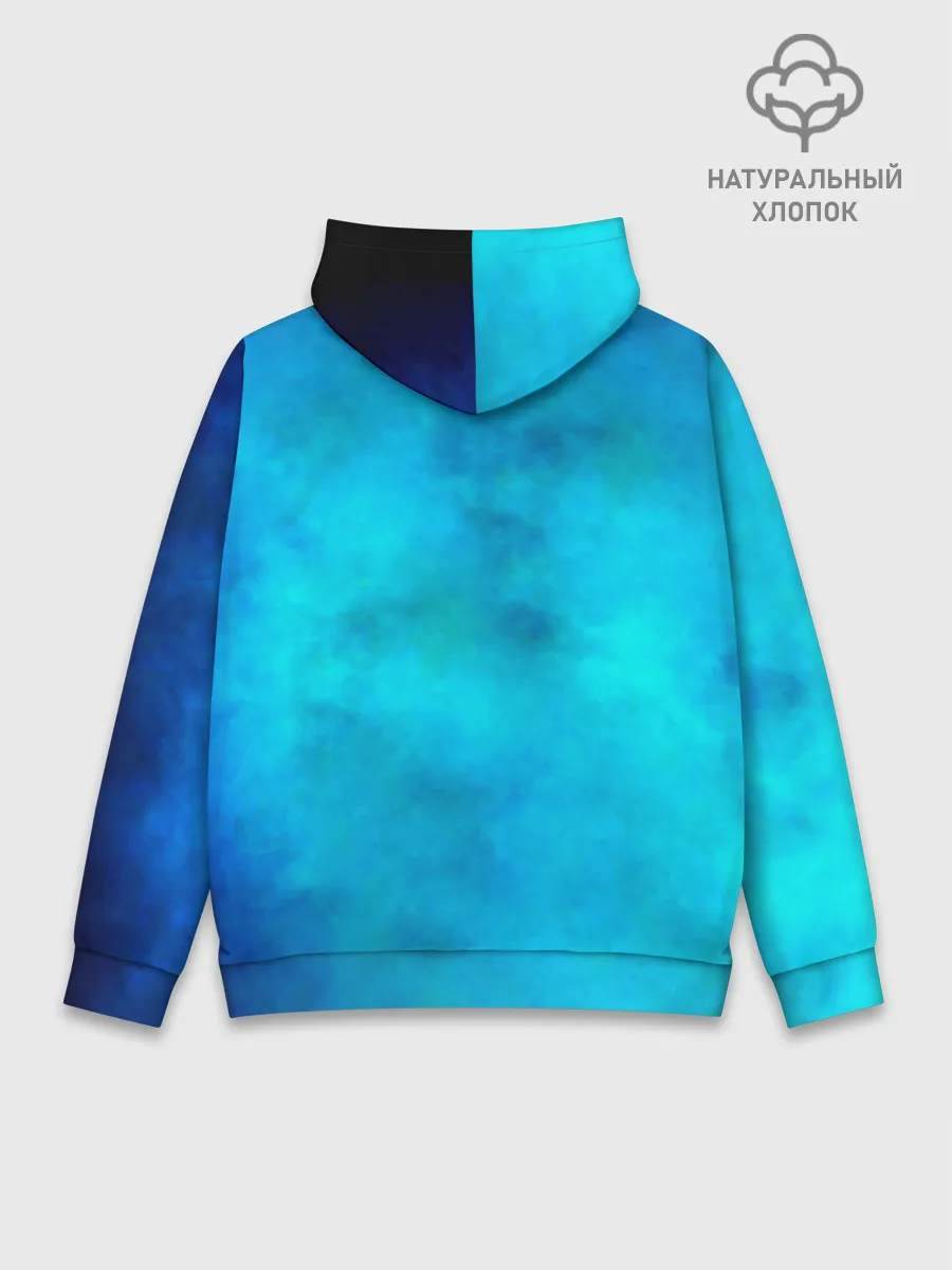 Худи мужской база хлопок / Силуэт Фредди Меркьюри группа Queen