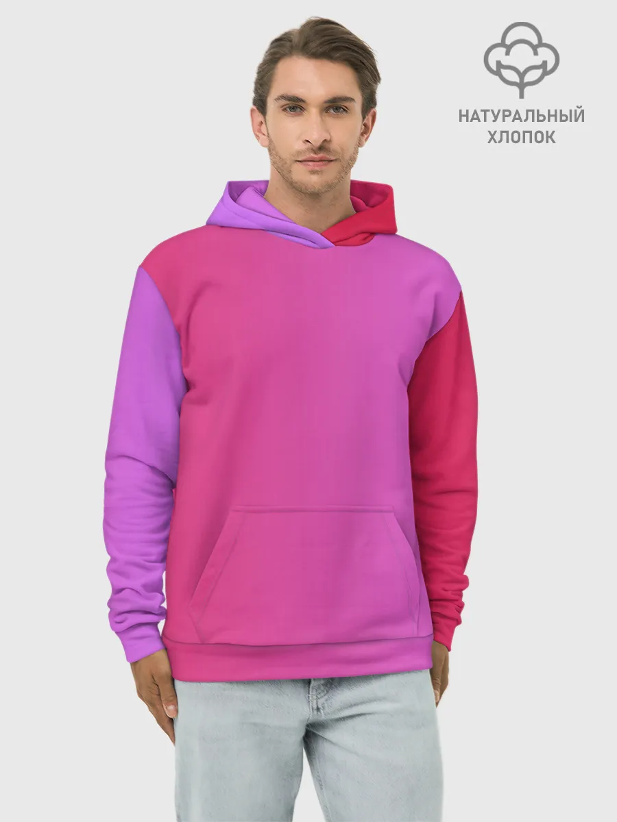 Худи мужской база хлопок / Красивый градиент
