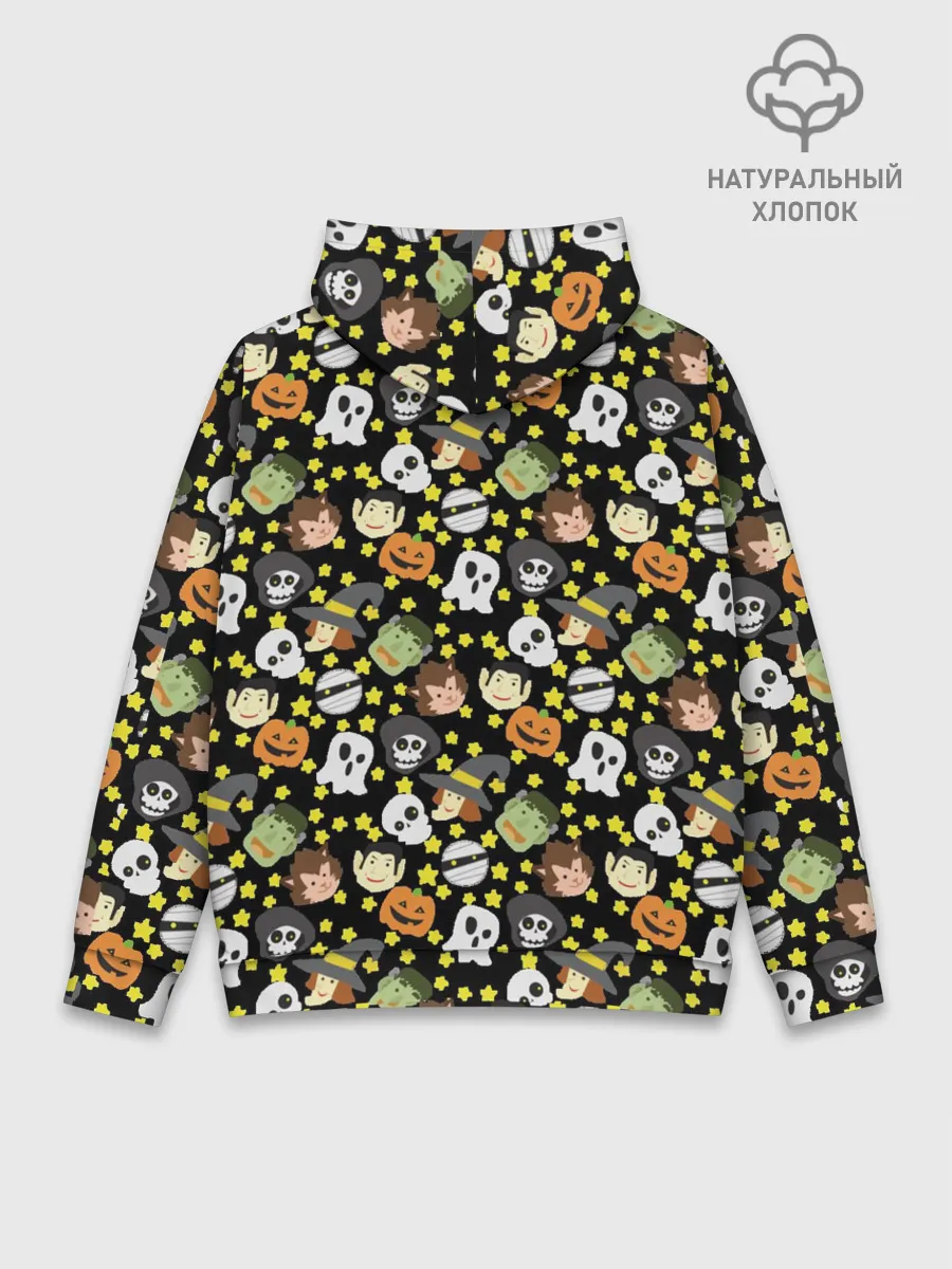Худи мужской база хлопок / персонажи и хэллоуин