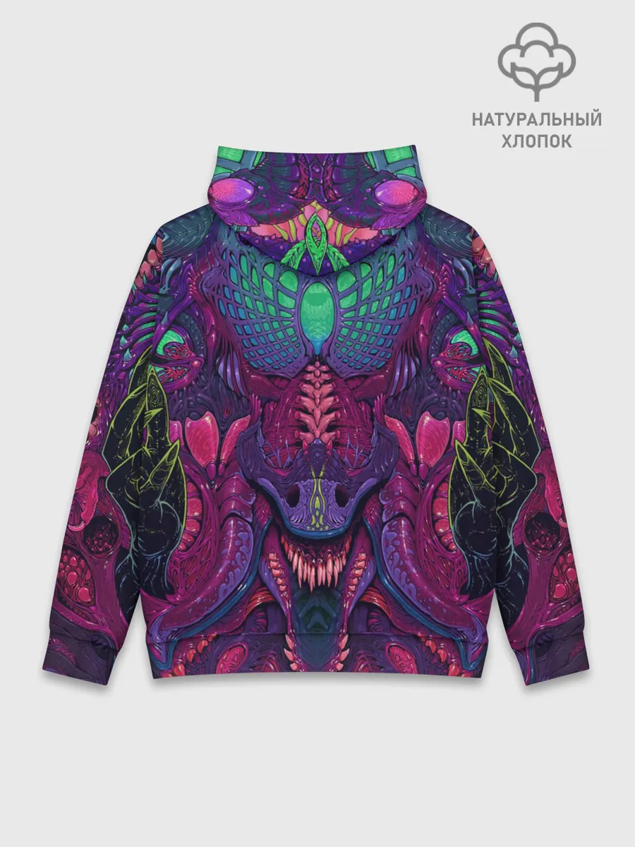 Худи мужской база хлопок / Скоростная тварь