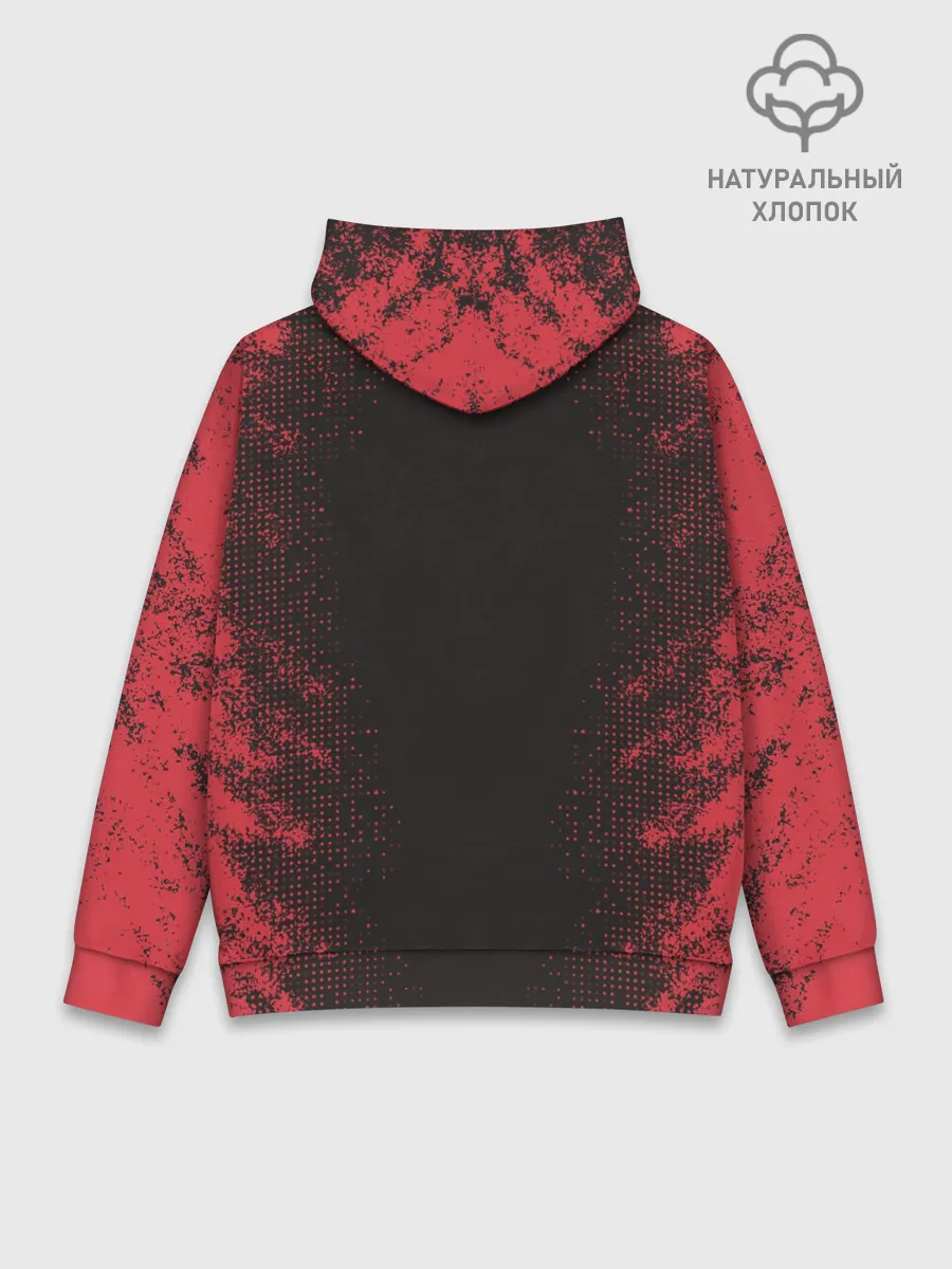 Худи мужской база хлопок / ИГРА В КАЛЬМАРА | СОТРУДНИК ТРЕУГОЛЬНИК