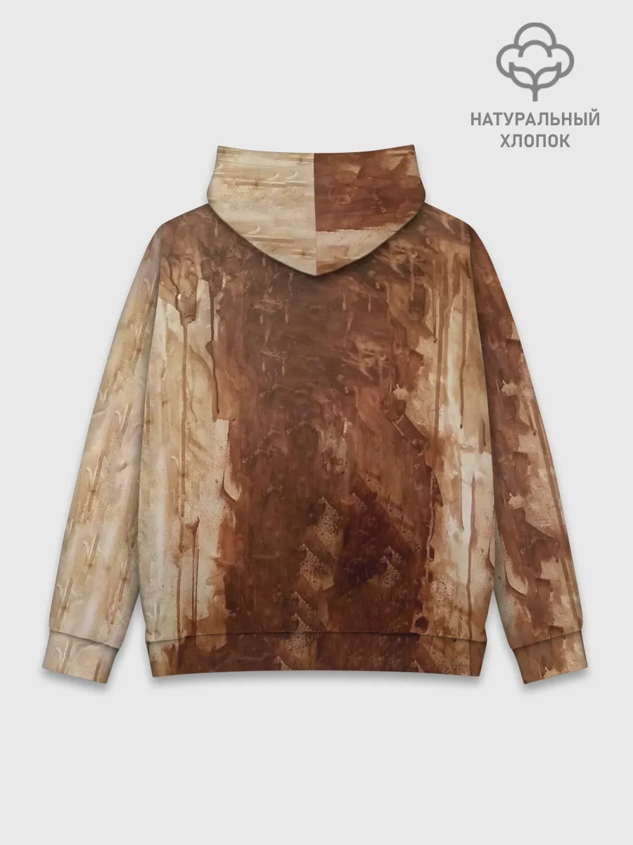 Худи мужской база хлопок / Ярость Конора МакГрегора