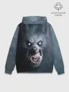 Худи мужской база хлопок / ВОЛК-ОБОРОТЕНЬ