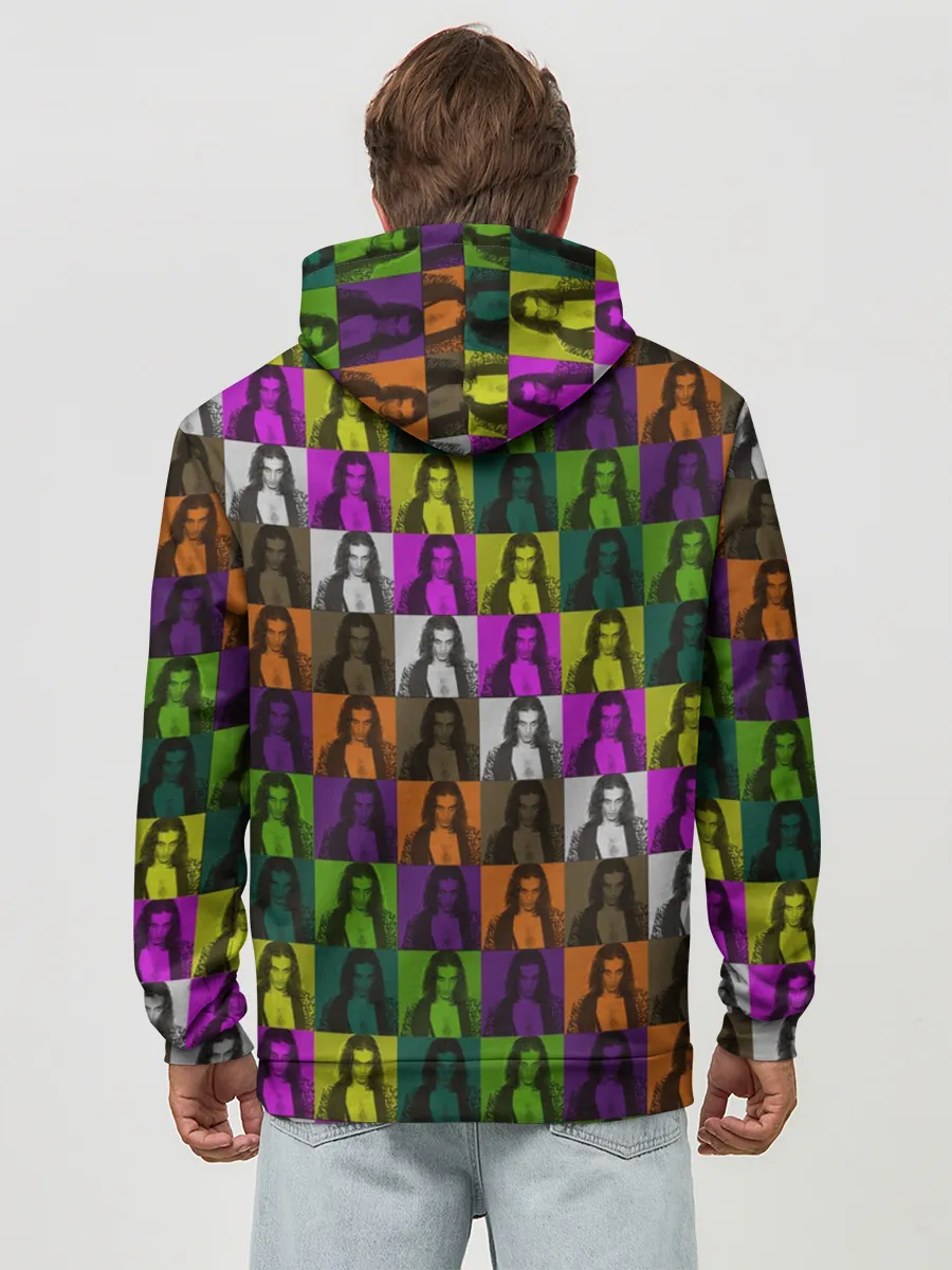 Худи мужской база хлопок / Damiano David. Colors