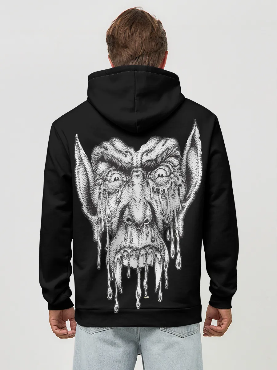 Худи мужской база хлопок / Кровожадный вампир