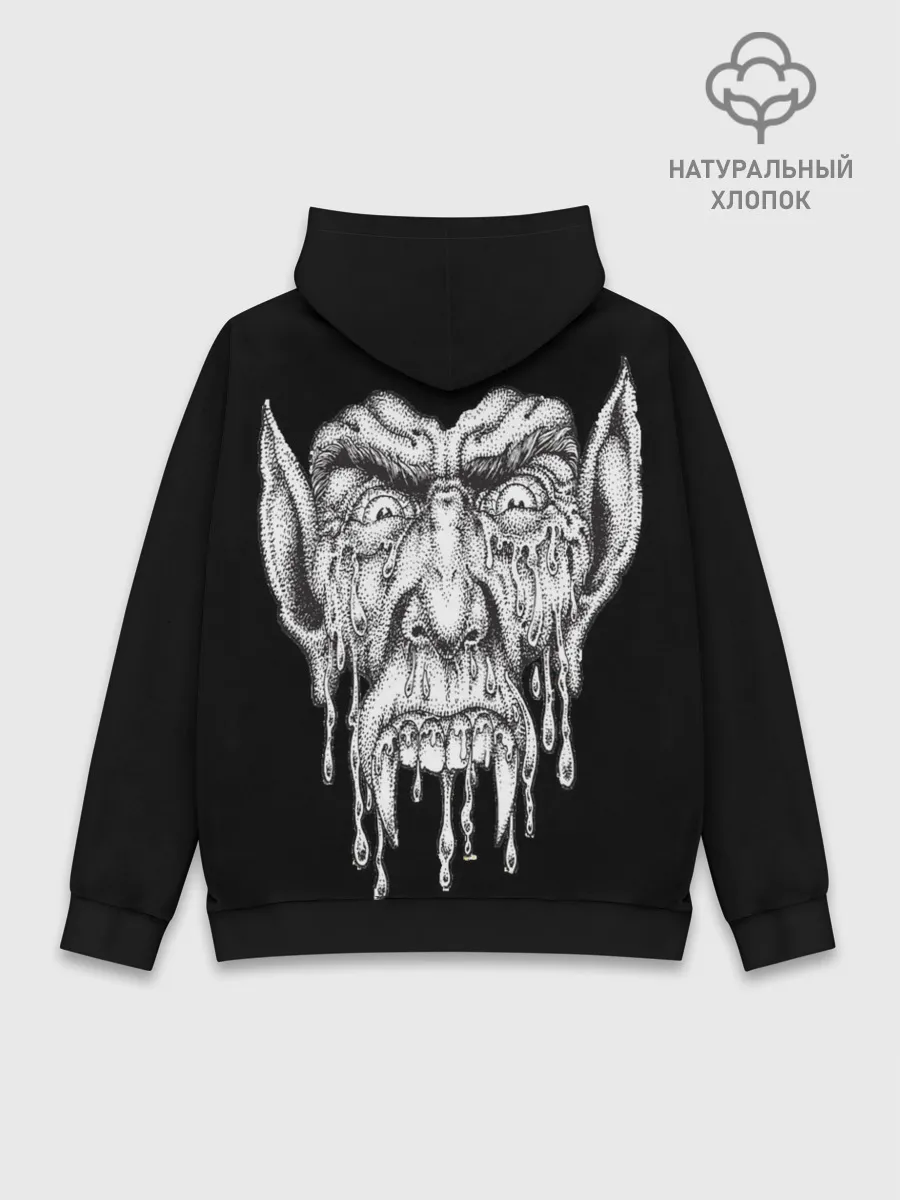 Худи мужской база хлопок / Кровожадный вампир