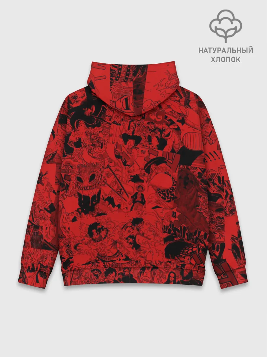 Худи мужской база хлопок / Ророноа Зоро, One Piece