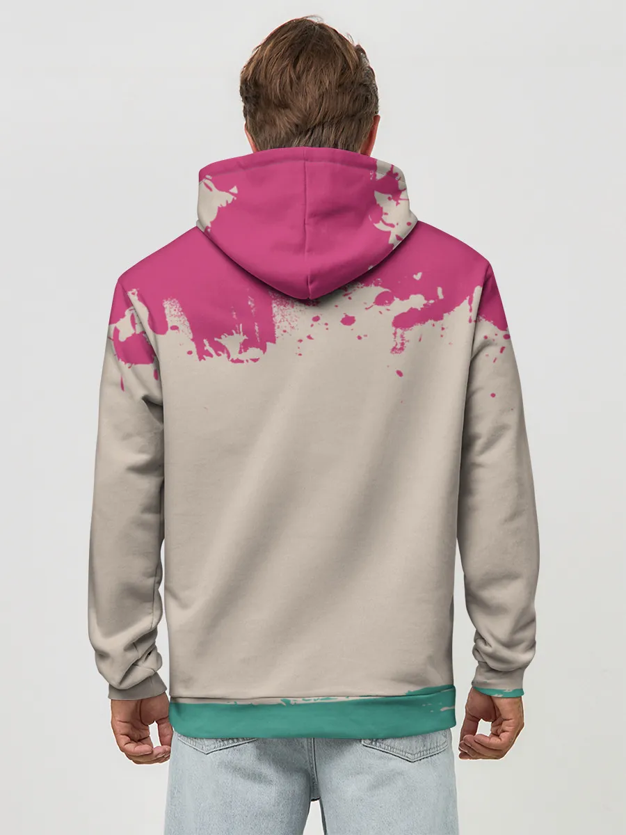 Худи мужской база хлопок / ТРЕУГОЛЬНИК НА КАРАУЛЕ