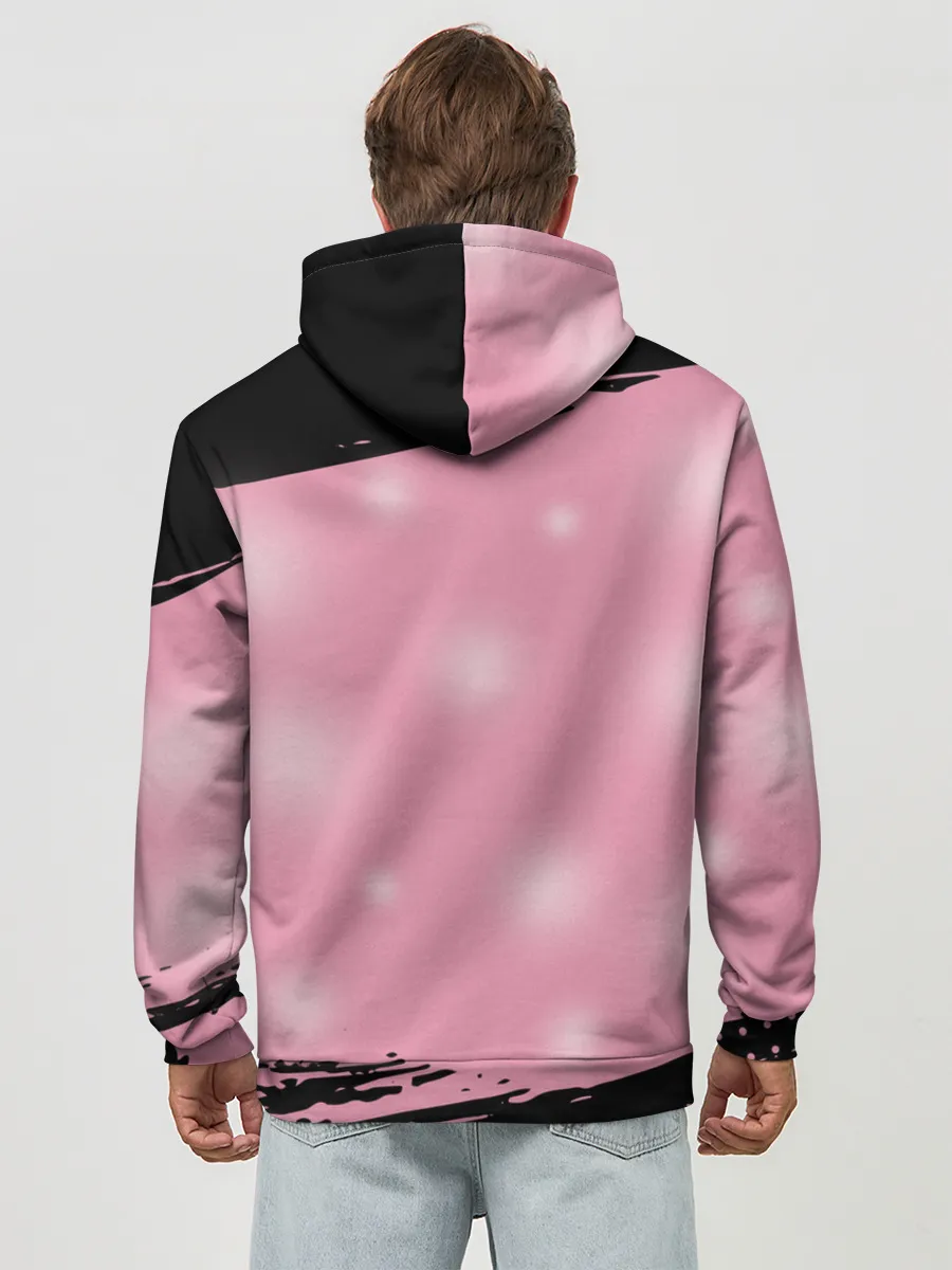 Худи мужской база хлопок / МИЛЫЙ КАЛЬМАР | ТРЕУГОЛЬНИК КВАДРАТ КРУГ