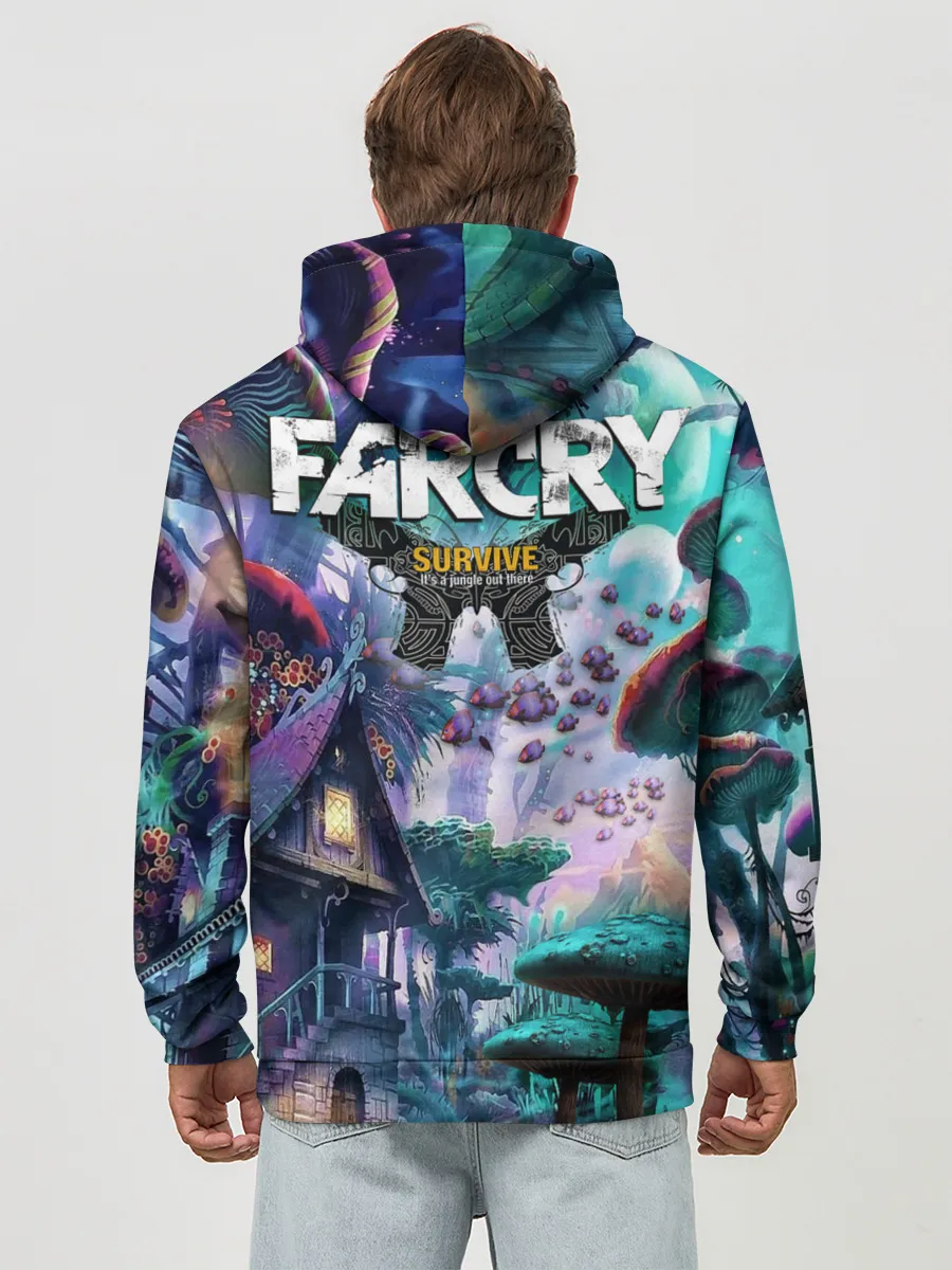 Худи мужской база хлопок / MushroomTrip