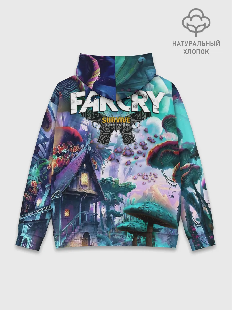 Худи мужской база хлопок / MushroomTrip