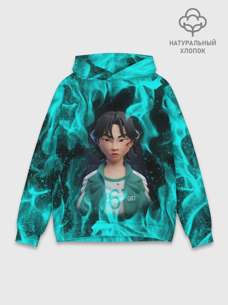 Худи мужской база хлопок / Кан Сэ Бёк 3D ART | 067