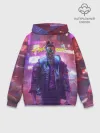 Худи мужской база хлопок / CYBERPUNK 2077 SAMURAI, ХАОС