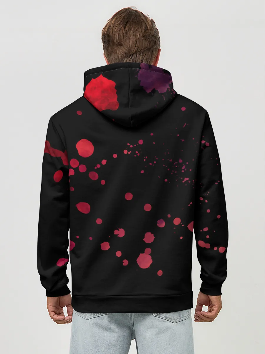 Худи мужской база хлопок / Ведьмак Кошмар Волка Анимэ