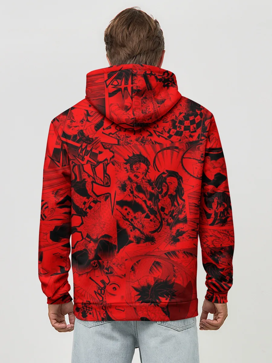 Худи мужской база хлопок / Иноске, Клинок, рассекающий демонов