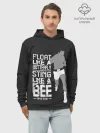 Худи мужской база хлопок / Жаль как пчела
