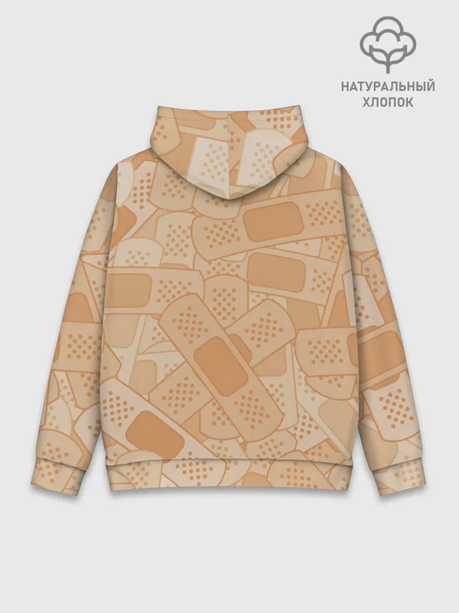 Худи мужской база хлопок / Просто пластыри