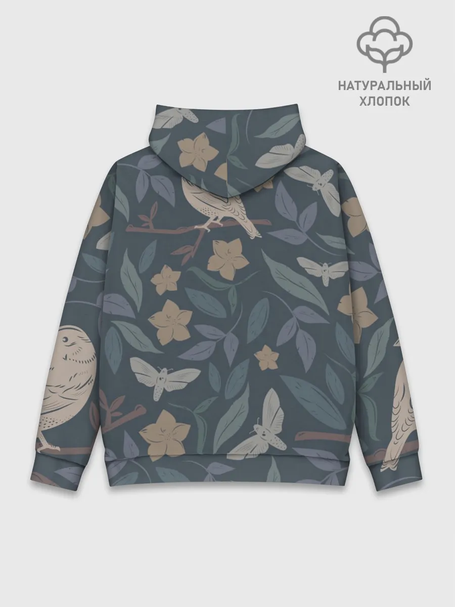 Худи мужской база хлопок / Летняя полночь