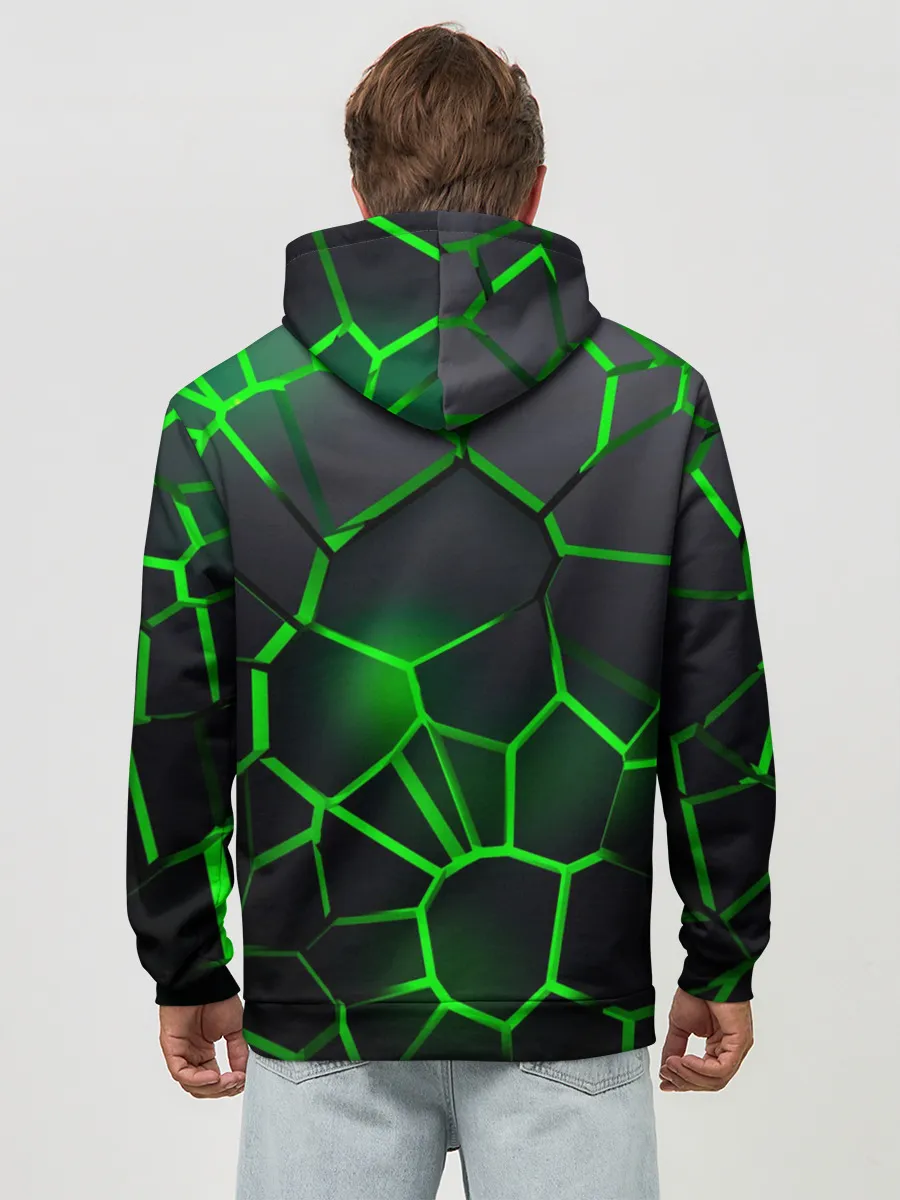 Худи мужской база хлопок / Skoda 3D плиты с подсветкой