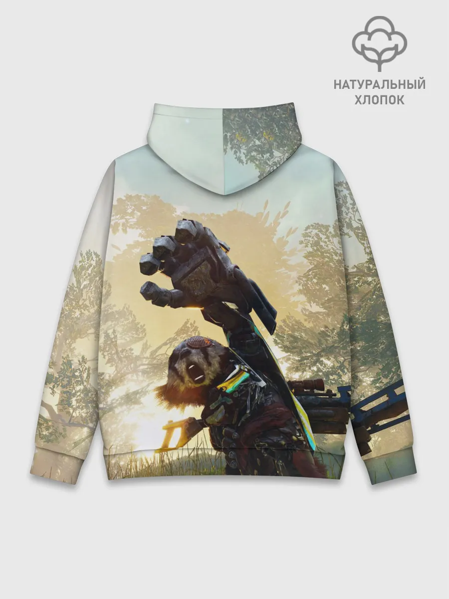 Худи мужской база хлопок / Biomutant | Биомутант рука