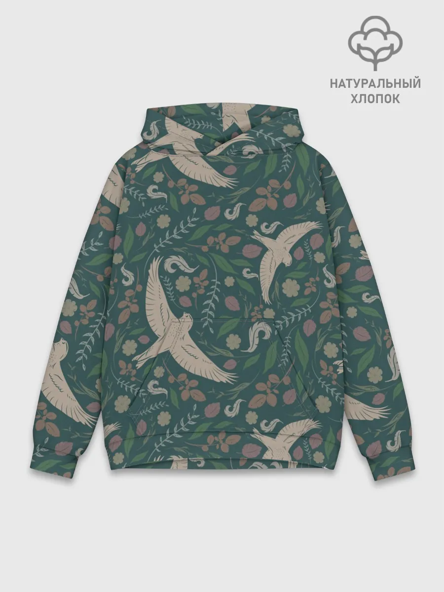 Худи мужской база хлопок / Ласточкина политра