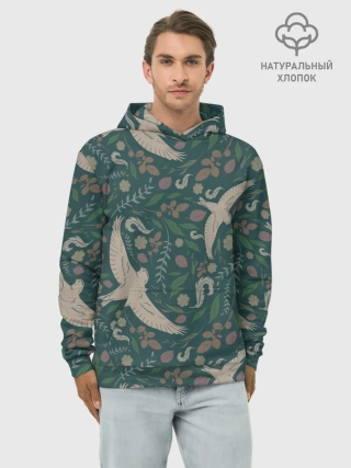 Худи мужской база хлопок / Ласточкина политра