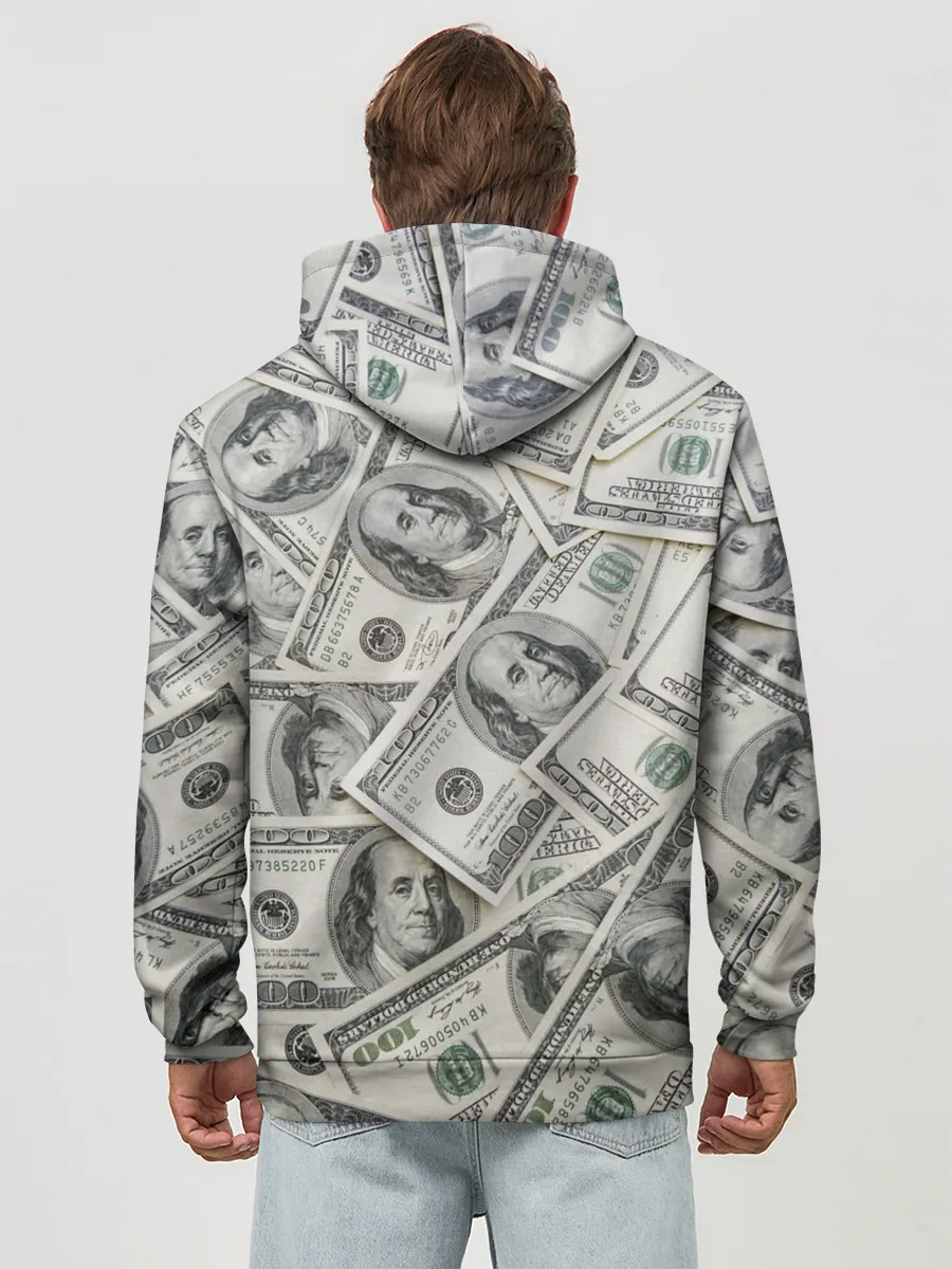 Худи мужской база хлопок / dollars money