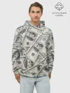 Худи мужской база хлопок / dollars money