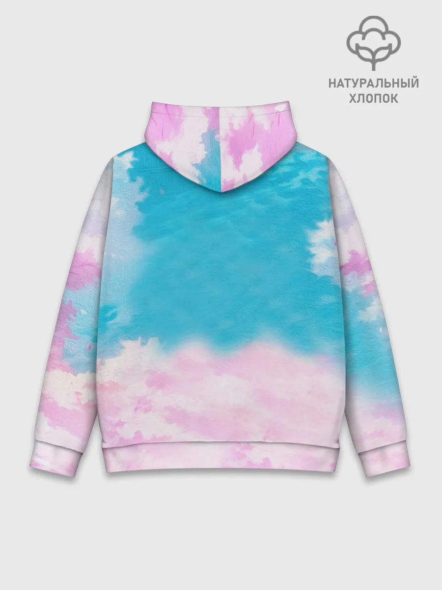 Худи мужской база хлопок / КЛИНОК РАССЕКАЮЩИЙ ДЕМОНОВ, ЗЕНИТЦУ