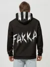 Худи мужской база хлопок / FAKKA