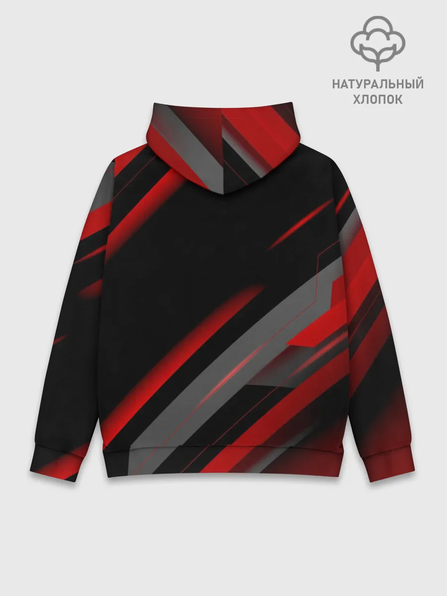 Худи мужской база хлопок / Геометрия Ауди