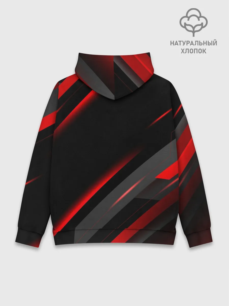 Худи мужской база хлопок / Геометрия митсубиси