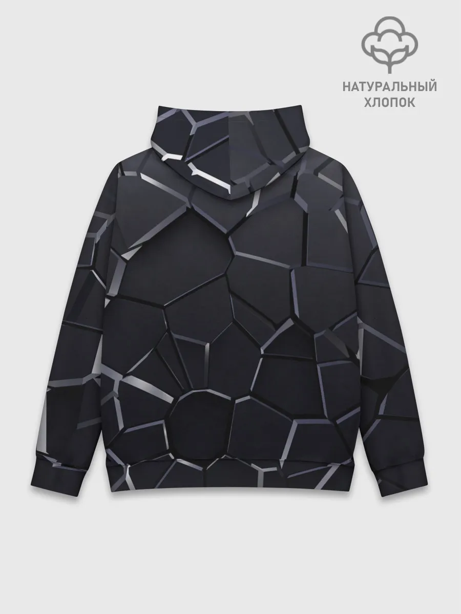 Худи мужской база хлопок / Mercedes AMG 3D плиты