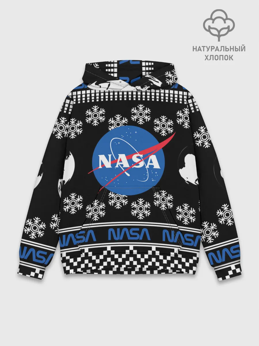 Худи мужской база хлопок / НАСА