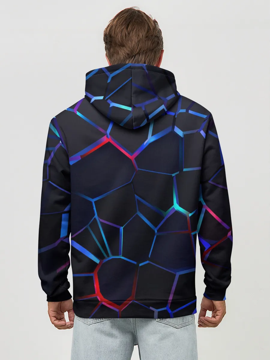 Худи мужской база хлопок / BMW SPORT | 3D плиты